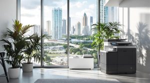 leasing and selling office equipment